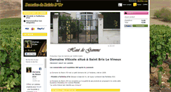 Desktop Screenshot of domaineduraisindor.com